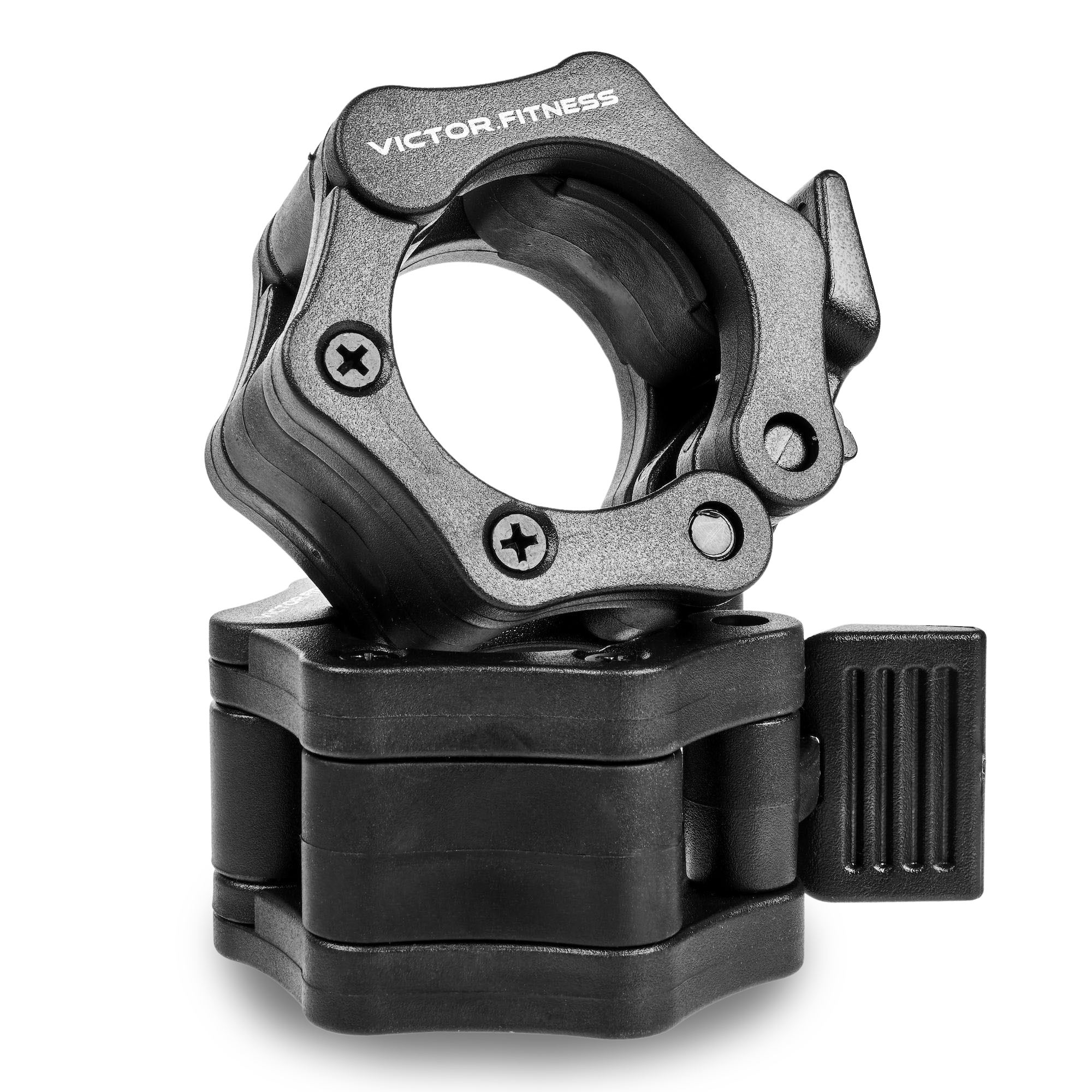 Barbell with discount built in collar