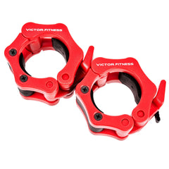 2” Olympic Quick Release Barbell Clamps with Locking Collar