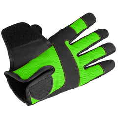 Series-4 Full Finger Polyester Men’s Weightlifting Gloves with Anti Slip Palm Pad and Touchscreen Capability