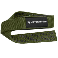 24" Padded Weightlifting Wrist Straps with X-Grip