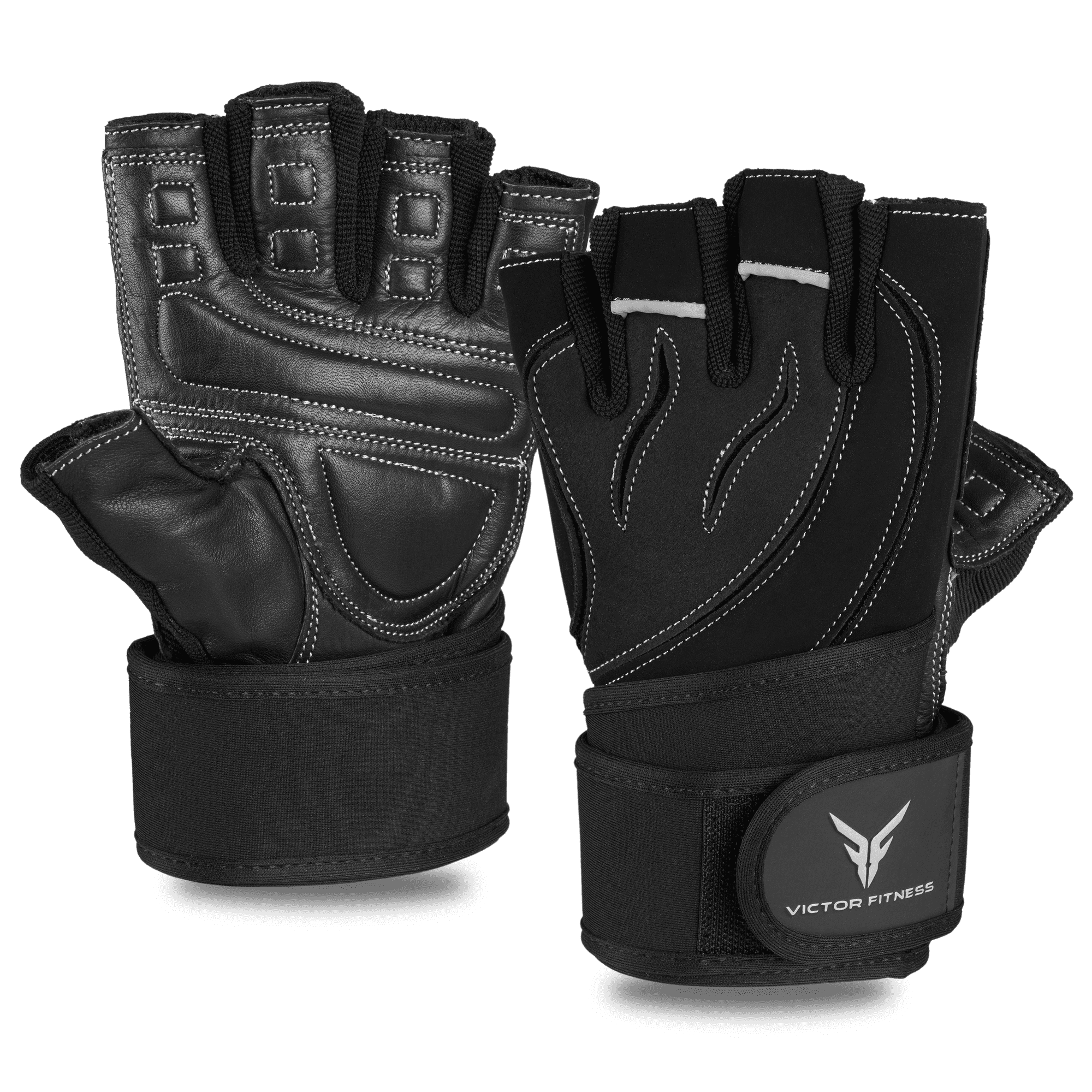 Leather best sale weightlifting gloves