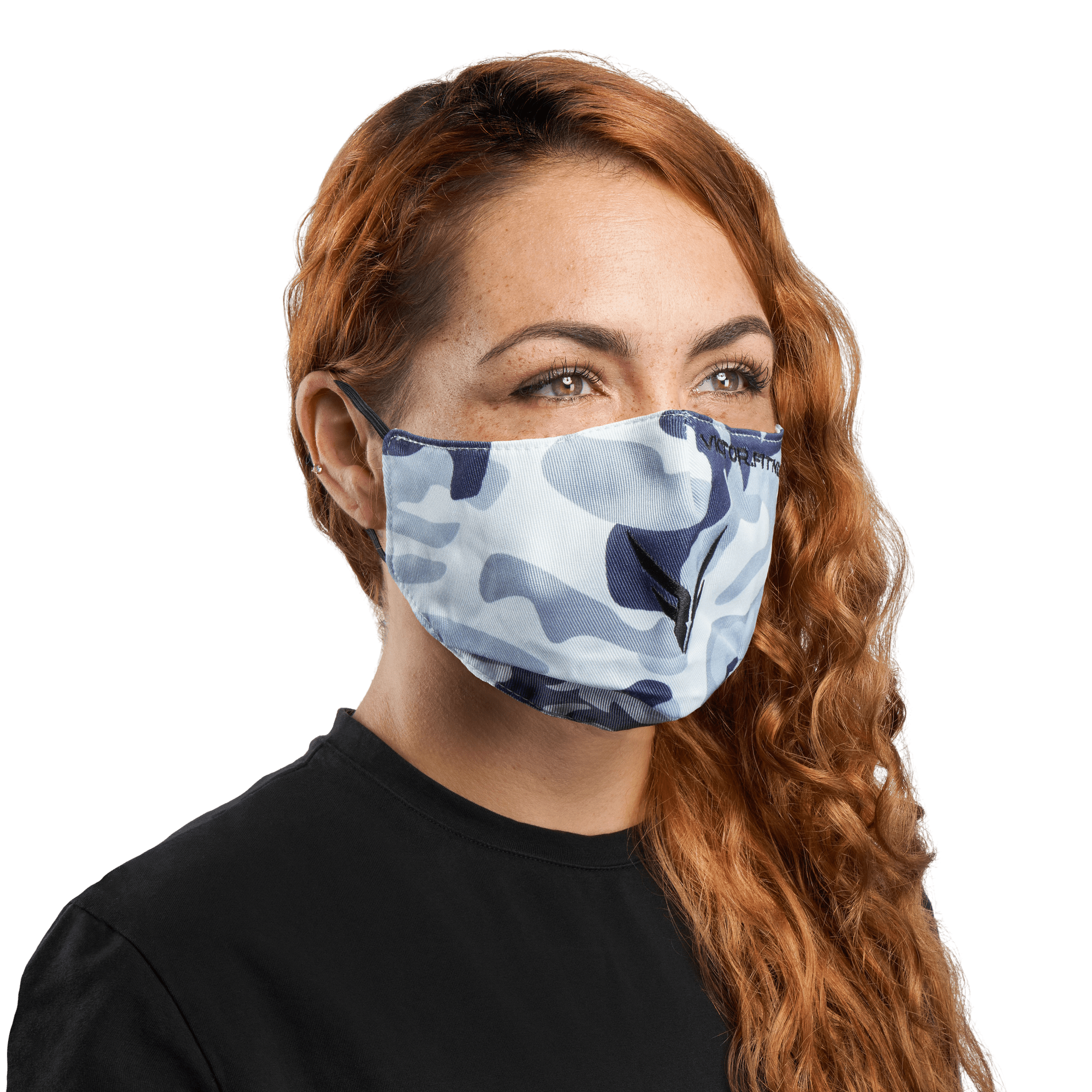 Reusable and Washable 100% Polyester Face Mask with 5 Layer PM2.5 Acti ...