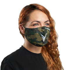 Reusable and Washable 100% Polyester Face Mask with 5 Layer PM2.5 Activated Carbon Filter