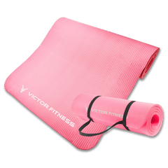 Thick Anti-Slip Exercise Yoga Mat with Carrying Strap