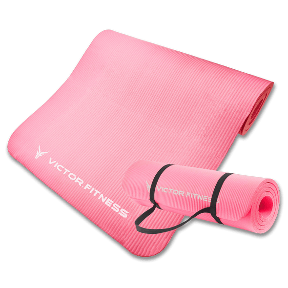 Thick Anti-Slip Exercise Yoga Mat with Carrying Strap