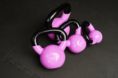 Pink Vinyl Coated Cast Iron Kettlebells 5 LBS - 20 LBS