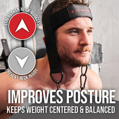 Weight Lifting Padded Neck Head Harness