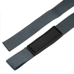 24" Padded Weightlifting Wrist Straps with X-Grip with Black 2” Olympic Barbell Clamps