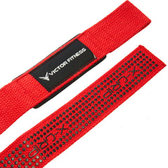 Top-Grain Leather Quick Adjustable Metal Lever Powerlifting Belt with 24" Padded Weightlifting Wrist Straps with X-Grip