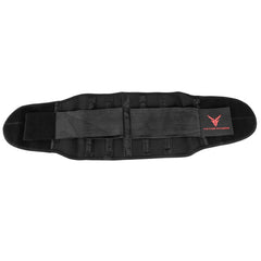 Premium Black Back Support Belt with Adjustable Velcro Straps